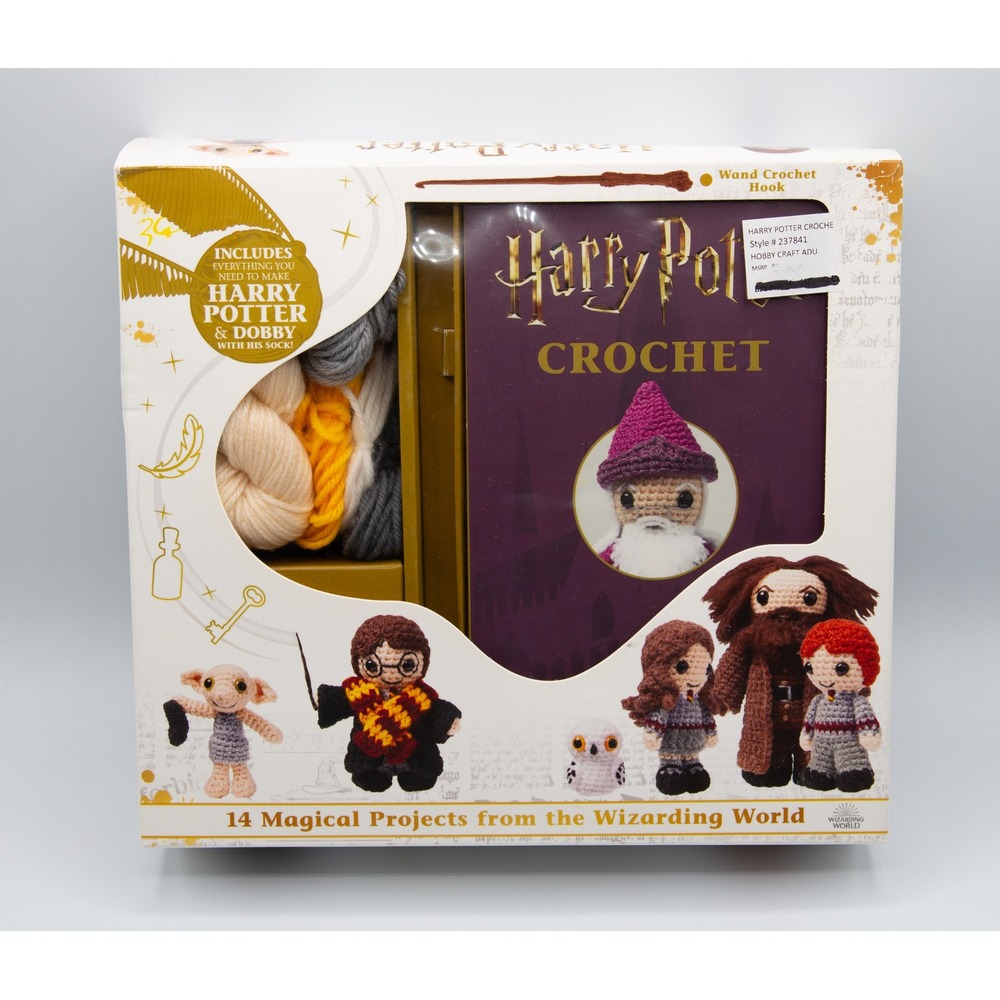 Harry Potter Crochet Kit 14 Projects Yarn Dobby Thunder Bay Press